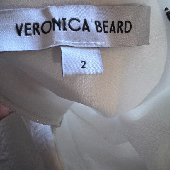 Veronica Beard - Channing Jacquard Sheath Dress In White NWOT - Picture 5 of 5
